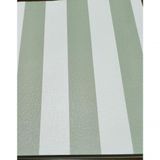 Papel De Parede Infantil Vinílico- Listrado Vichi Verde Oliva Revoada 4401 Bobinex.