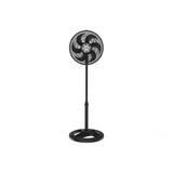 Ventilador De Coluna Preto 30cm Turbo 6 Pas Oscilante Ventisol 220v