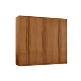 Guarda Roupa Casal Dunas Mdf 6 Portas E 2 Gavetas Moderna Naturalle