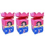 10 Caixas Avulsas Festa Superman E Maravilha - 10 Meia Bala
