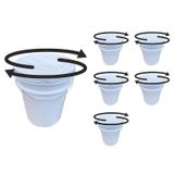 Loja De Baldes Plásticos Industriais - Kit 5 Pçs