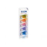 Bateria Alcalina Elgin Lr41 Com 10 Unidades.