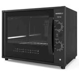 Forno Elétrico De Bancada Nardelli 60 Litros Black 110v