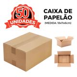 50 Caixas De Papelão Para Envios Pac Mini 18x11x6