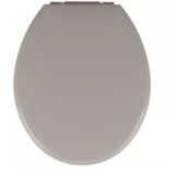 Assento Sanitário Tampa Vaso Almofadado Super Macio Universal Banheiro Lavabo Cor:cinza