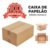 100 Caixas De Papelão Para Envios Pac Mini 18x11x6