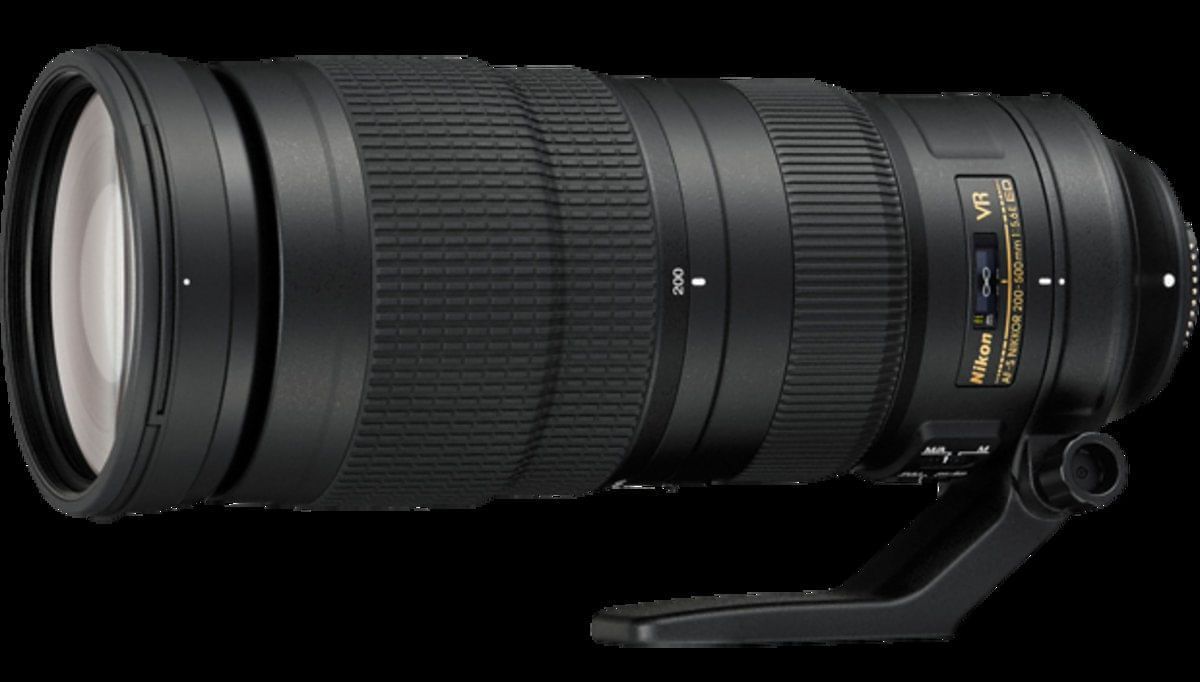 LENTE NIKON 200-500mm f/5.6E ED VR AF-S NIKKOR - Carrefour