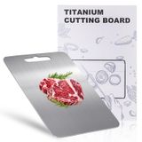 Tábua De Corte Huachancn 100% Titânio 16 X 11 Cm, Lavável Na Máquina De Lavar Louça