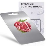 Tábua De Corte Huachancn 100% Titânio 18 X 12 Cm, Lavável Na Máquina De Lavar Louça