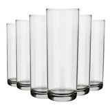 Jogo 6 Copos Tubo Cylinder 320 Ml Nadir Figueiredo