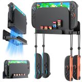 Prateleira Organizadora De Montagem Na Parede Para Nintendo Switch 2 Auarte