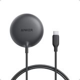 Carregador Sem Fio Anker Zolo Magnetic 15w Qi2 Para Iphone Preto