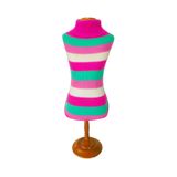Suéter Griff Dog Listrado Rosa Para Cães E Gatos - Tam 9