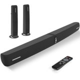 Barra De Som Assistrust 90w Com Conexão Bluetooth/arc/óptica/aux