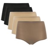 Cuecas Íntimas Chantelle Softstretch Seamless Para Mulheres, Pacote Com 5