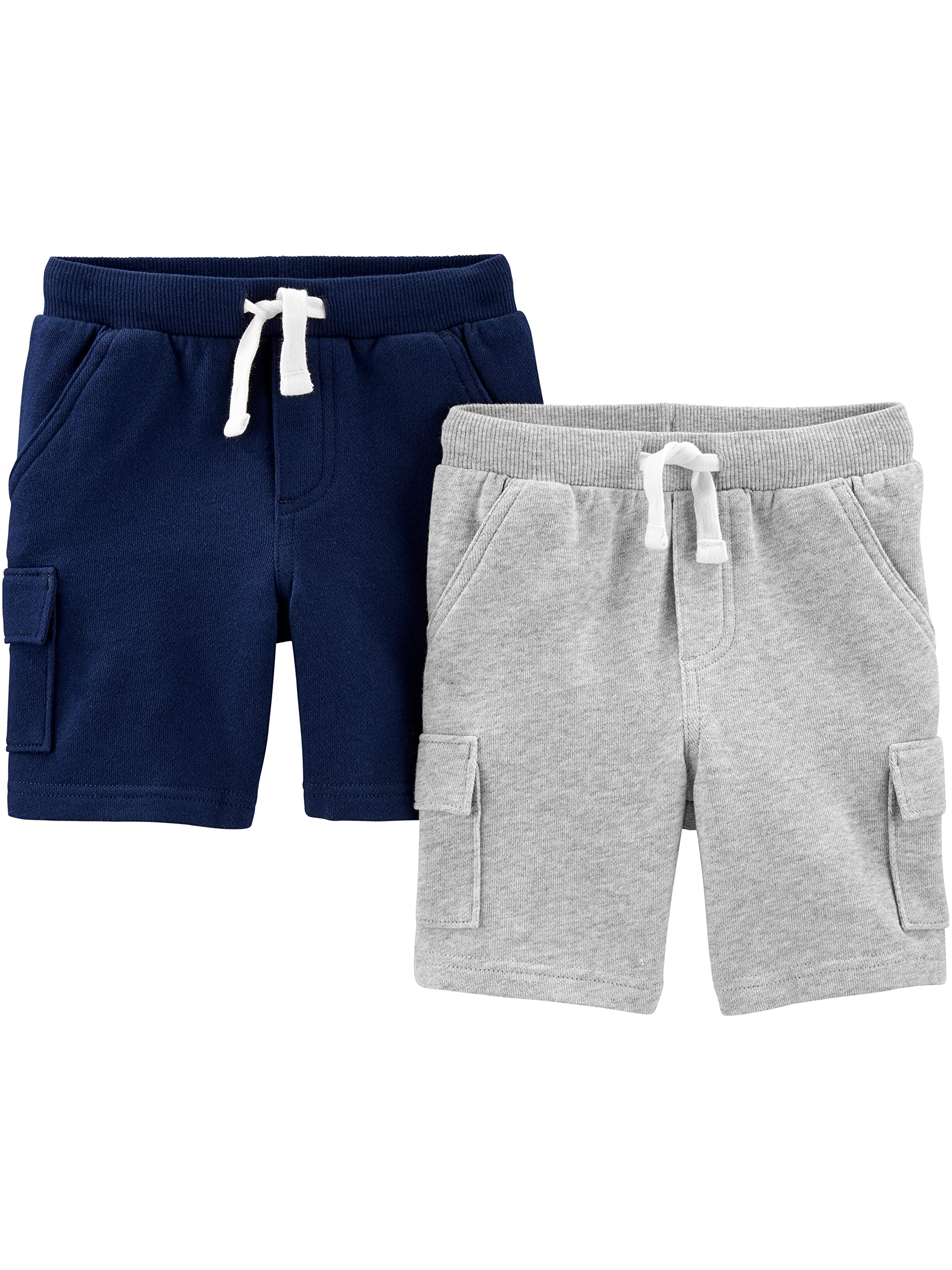 Shorts Cargo Simple Joys Da Carter's Boys Navy/grey 3t (pacote Com 2)