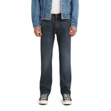Jeans Levi&#39;s 505 Regular Fit Para Homens Dark Stonewash 32 L X 34