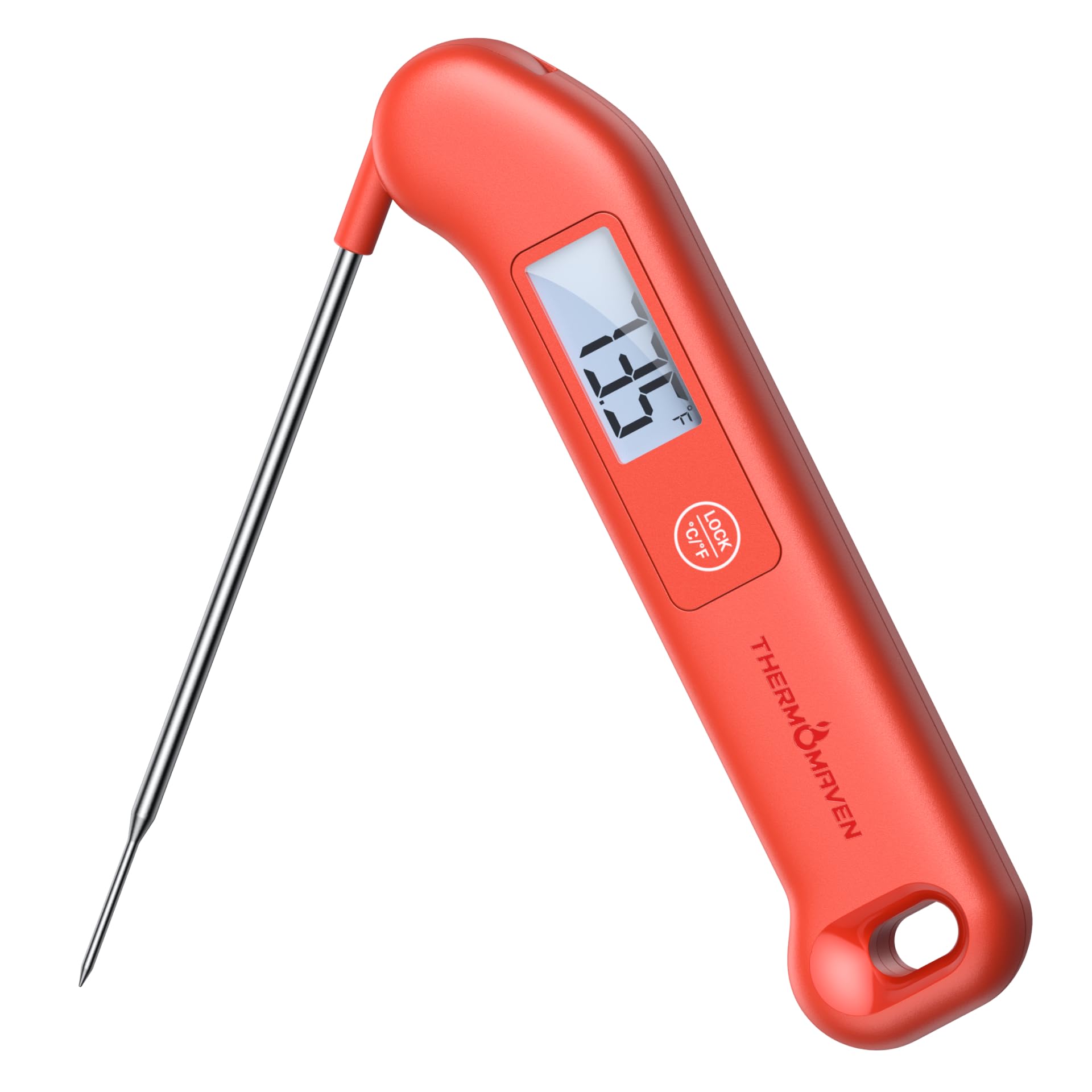 Termômetro De Carne Thermomaven Professional Digital Vermelho