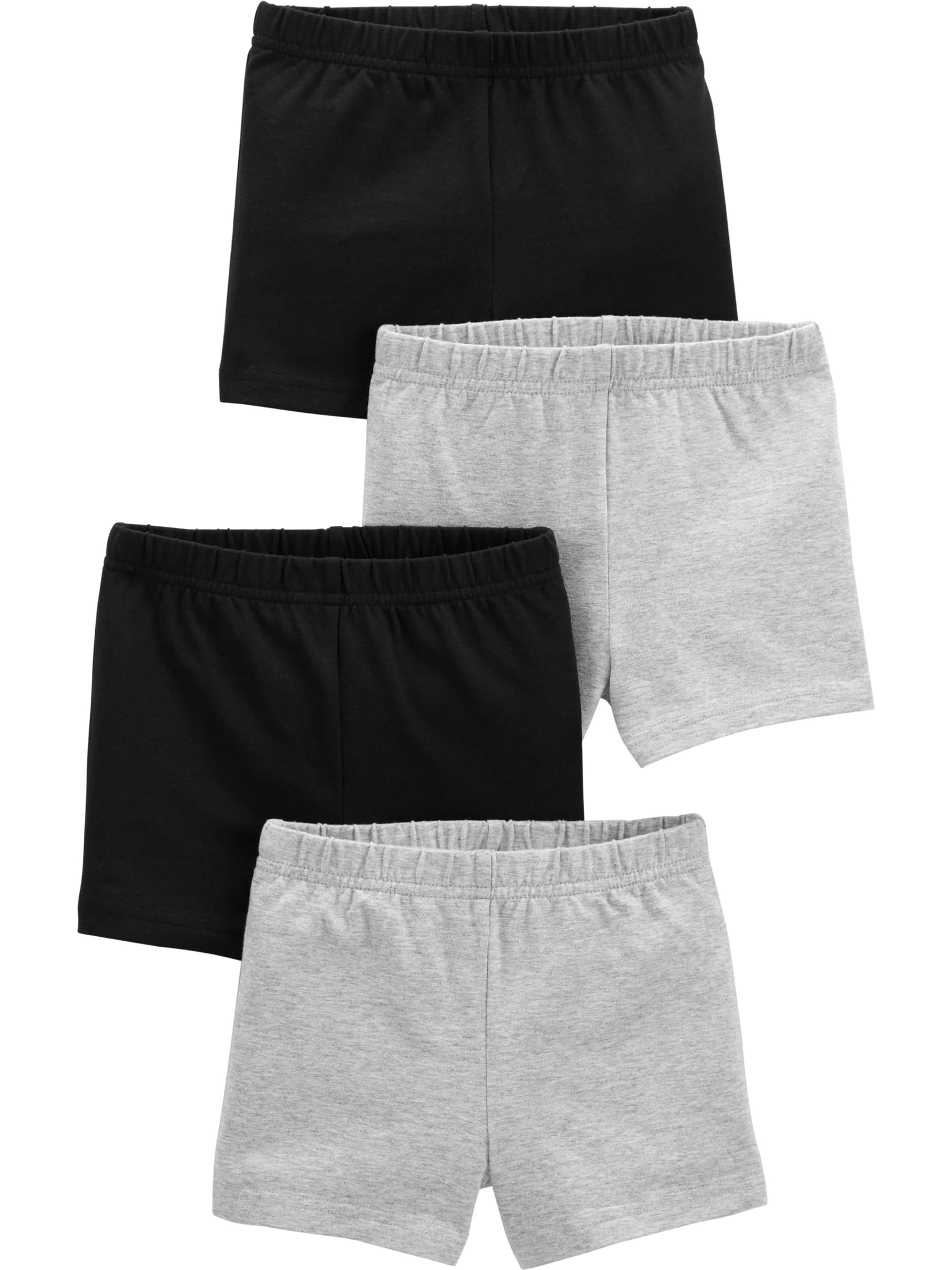 Shorts Tumbling Simple Joys Da Carter's Girls Cinza/preta 4t