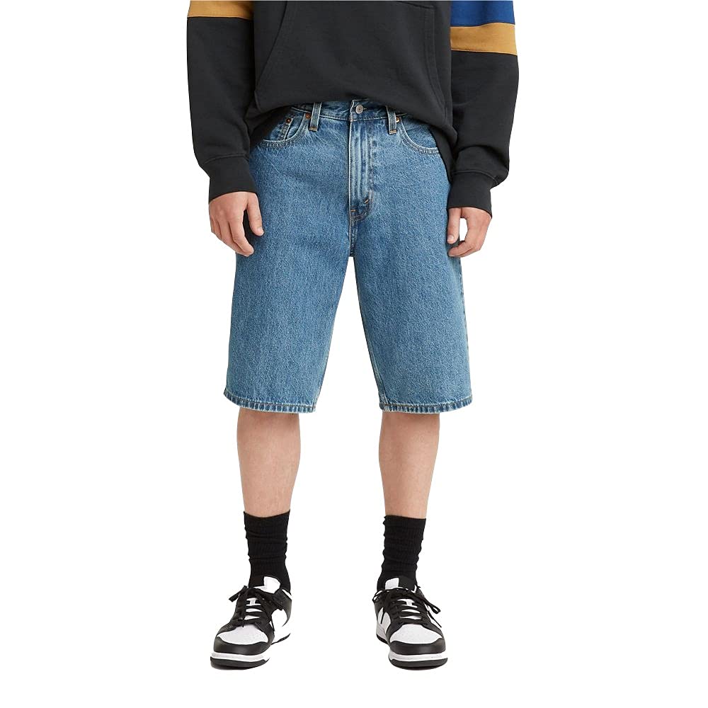 Shorts Jeans Levi's 569 Loose Straight Medium Indigo Masculinos