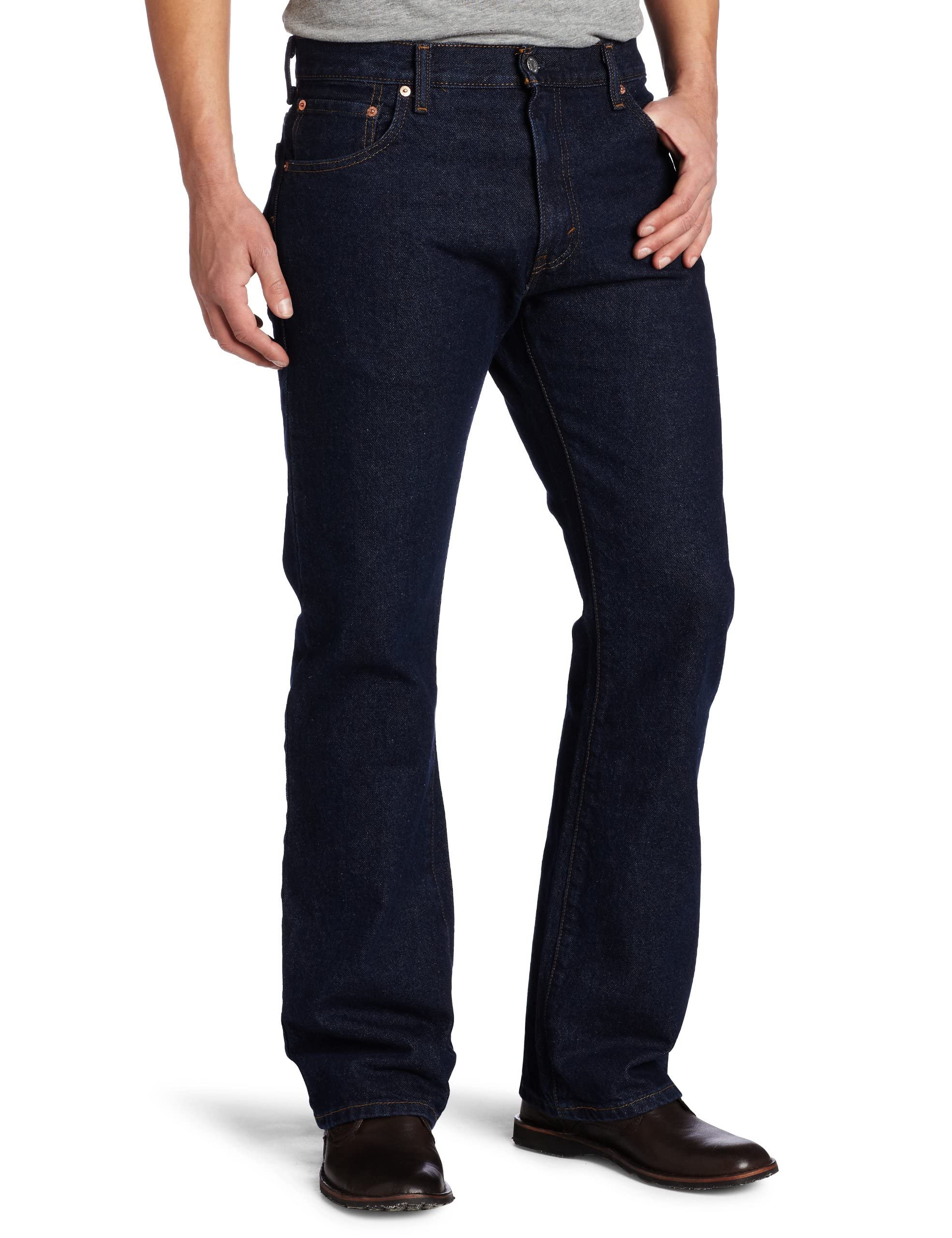 Jeans Levi's 517 Boot Cut Para Homens E Enxágue 36 L X 30 L