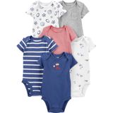 Camisa De Macacão Simple Joys Da Carter&#39;s Sports Stripe Baby Boy