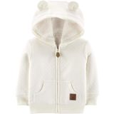 Suéter Com Capuz Para Bebês Simple Joys By Carter&#39;s 18m Oatme