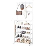 Guarda Roupa, Organizador, Arara, 5 Prateleiras, Cabideiro, Rack, Sapateira, Bolsa, Brinquedos, Sapatos.