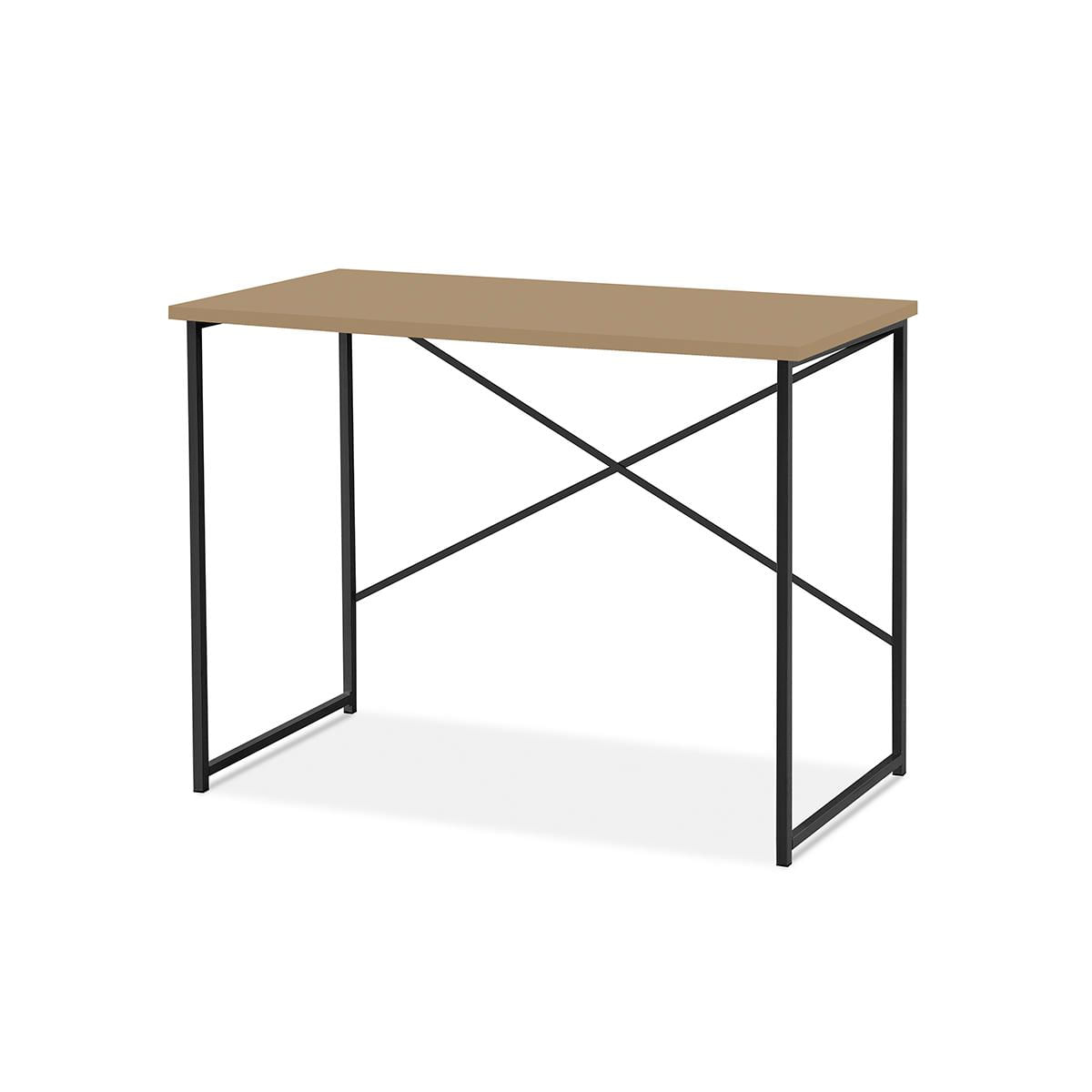 Aparador Steel 90 Cm Estilo Industrial Com Pés Em Aço Preto/fendi