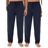 Camiseta De Malha Sleep Pant Fruit Of The Loom Para Homens, Pacote Com 2 Unidades