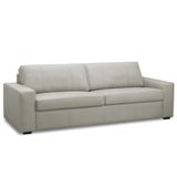 Sofá 2 Lugares Para Sala De Estar Living 150cm Aurora L06 Couro Pérola - Lyam Decor
