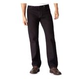 Jeans Levi&#39;s 550 Relaxed Fit Para Homens Pretos 36 L X 29 L