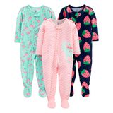 Pijamas Simple Joys Da Carter&#39;s Baby Girls, Pacote Com 3, 24 Meses