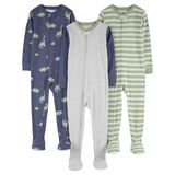 Pijamas Simple Joys Da Carter&#39;s Toddler Boys, Pacote 3t Com 3