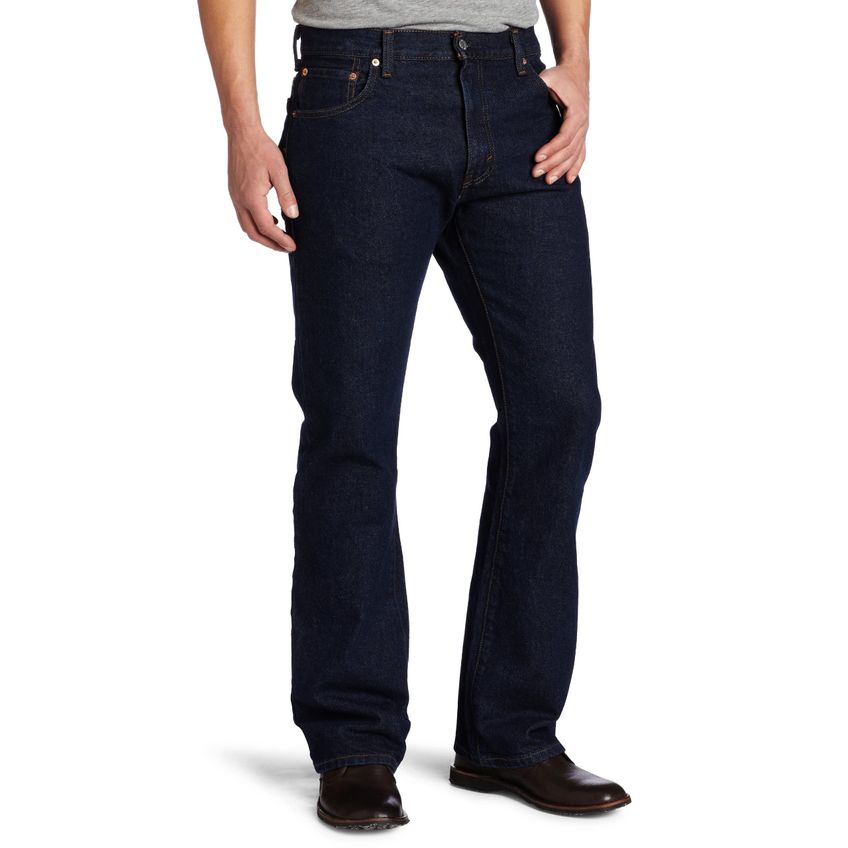 Jeans Levi's 517 Boot Cut Para Homens E Enxágue 33 L X 30 L