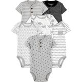 Macacão Simple Joys Da Carter&#39;s Baby Boys De 6 A 9 Meses, Pacote Com 6