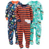Pijamas Simple Joys By Carter&#39;s Baby Boys, Pacote Com 3 Unidades De Algodão, 2t
