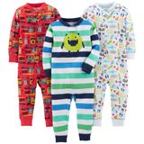 Pijamas Simple Joys Da Carter&#39;s Baby Boys, Pacote Com 3, 6 A 9 Meses