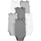 Macacão Simple Joys By Carter&#39;s, Pacote Com 6, 24 Meses, Unissex