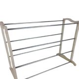 Sapateira Para 12 Pares, Estante Organizadora Multiuso, Prateleira Desmontável, Rack Porta Sapatos, Calçados, Brinquedos
