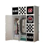 Guarda Roupa Portátil Sapateira Arara Grande 12 Portas Cabideiro Modular Prateleiras Organizador