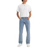 Jeans Levi&#39;s 505 Regular Fit Light Stonewash Para Homens 38 L X 3