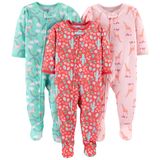 Pijamas Simple Joys Da Carter&#39;s Baby Girls, Pacote Com 3, 18 Meses