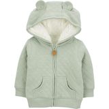 Suéter Com Capuz Para Bebês Simple Joys By Carter&#39;s Green 12m