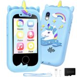 Telefone Inteligente Infantil Digigood Para Meninas De 3 A 10 Anos - Azul