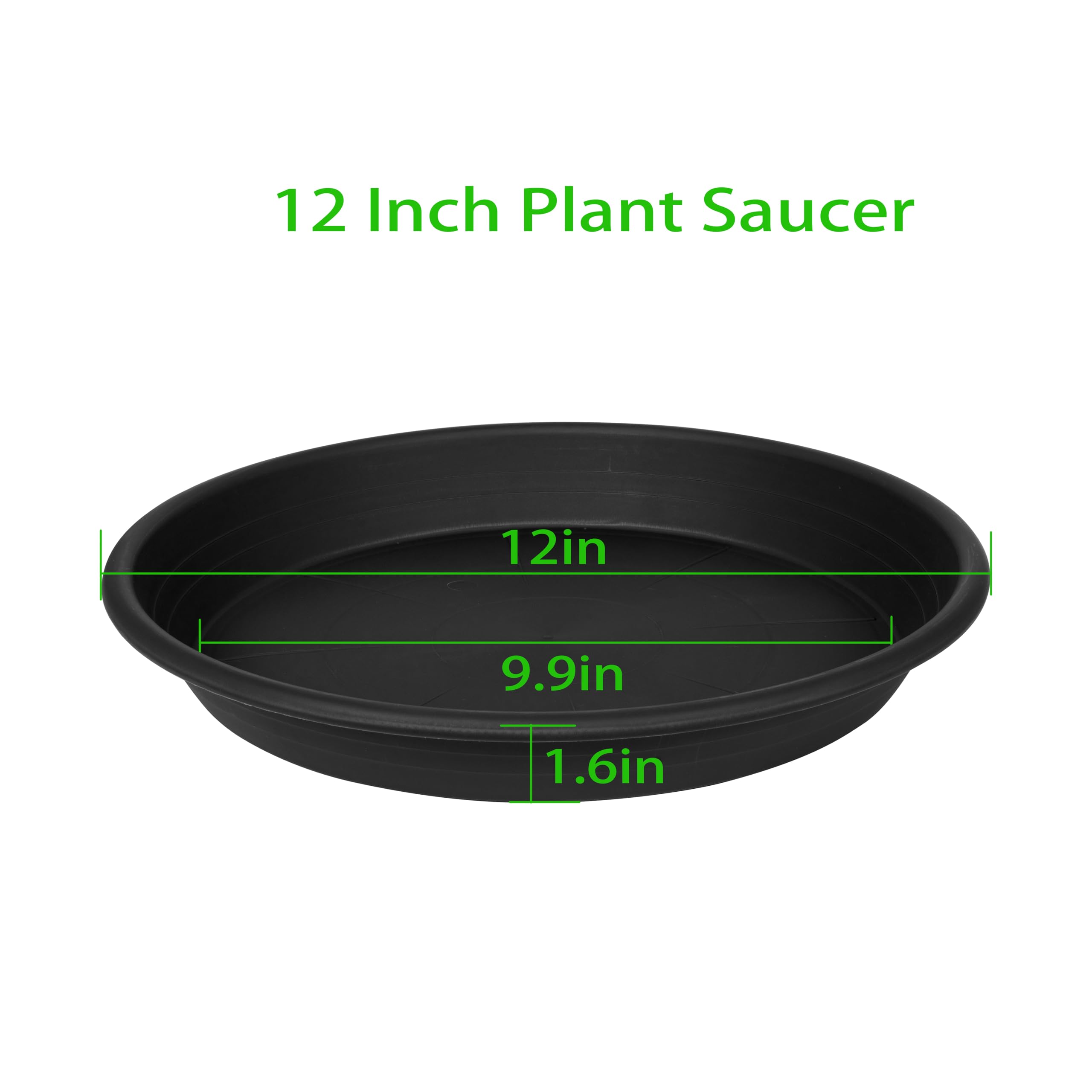 Bandeja Coletora De Plstico Plant Saucer Grjoprt De 30 Cm Para Plantadores  X2 - Carrefour
