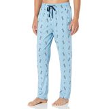 Calça De Pijama Nautica De Tecido Macio 100% Algodão Com Cintura Elástica Masculina