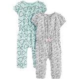 Macacões Modernos Simple Joys Da Carter&#39;s Baby Girls 3-6m 2-