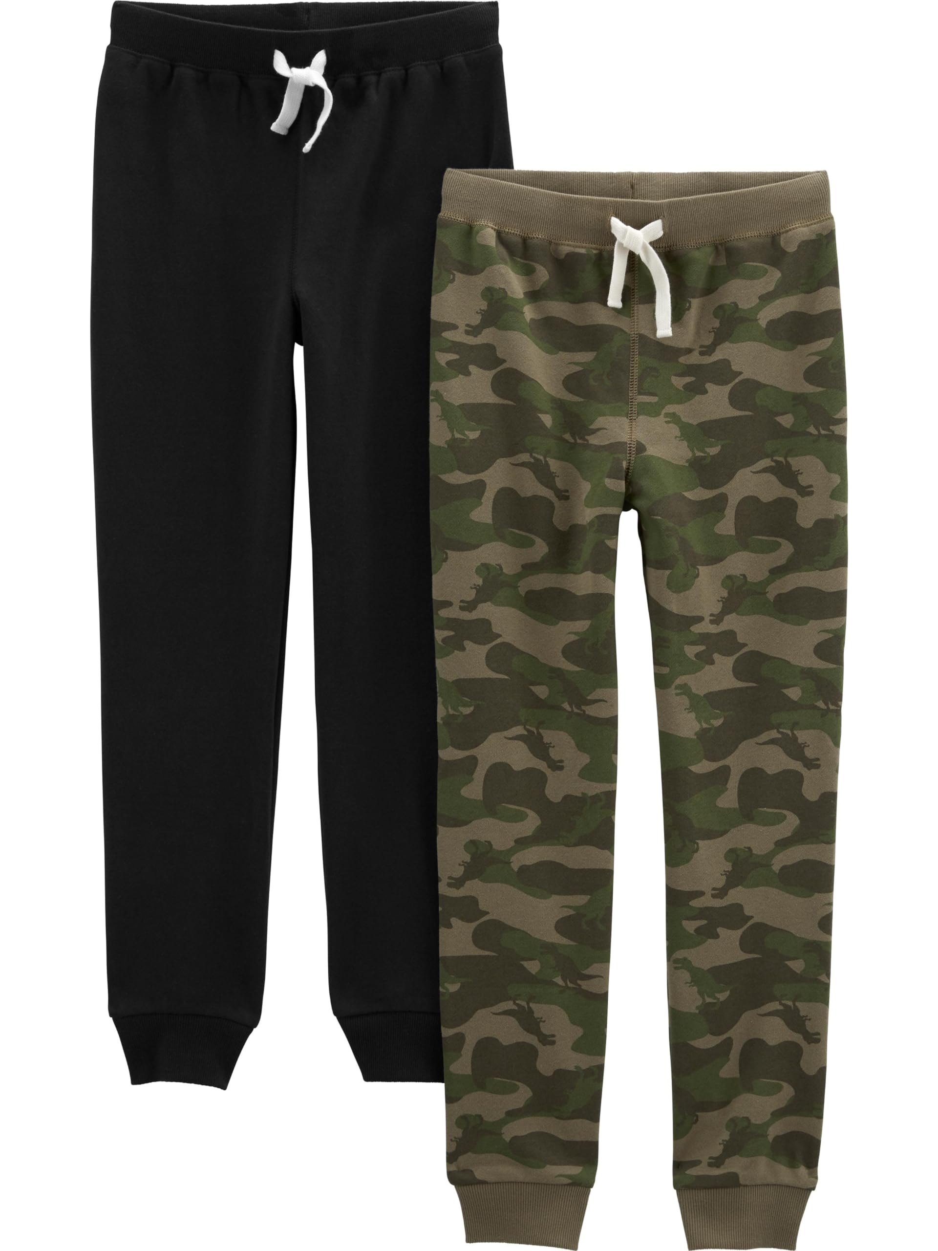 Calça De Lã Simple Joys By Carter's Boys Preta/verde Camo 7y