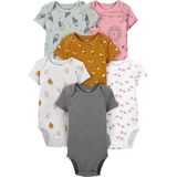 Macacão Simple Joys Da Carter&#39;s Baby Girls Newborn, Pacote X6